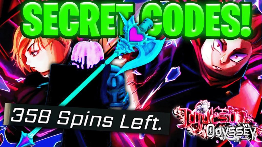 meilleurs codes jujutsu odyssey