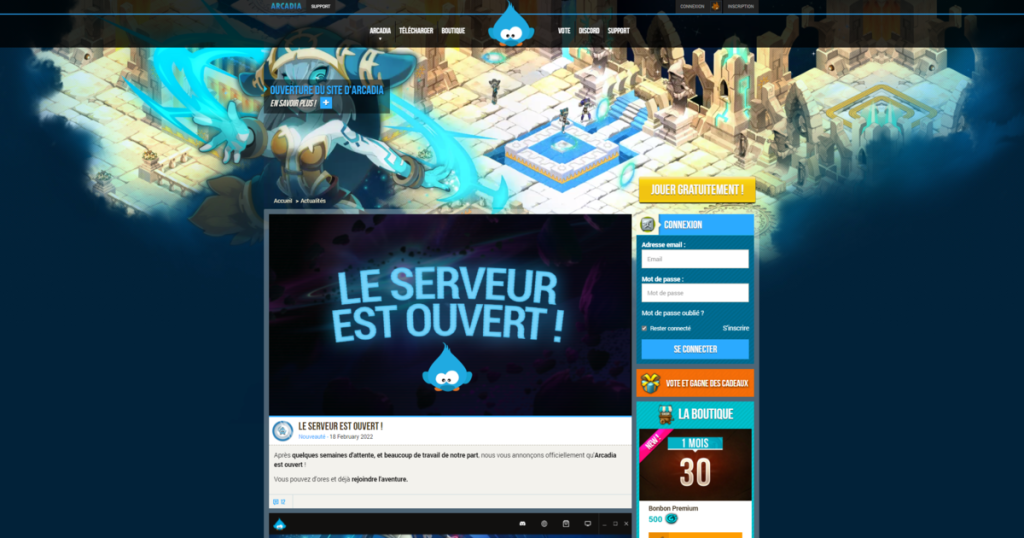 serveur dofus privée