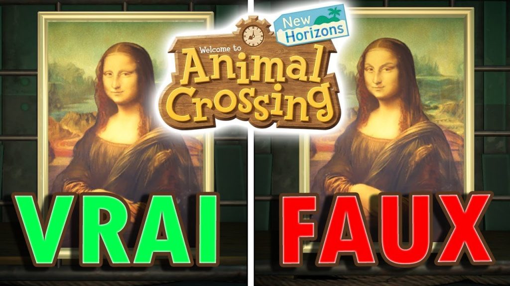 reconnaitre la vraie statue majestueuse animal crossing​