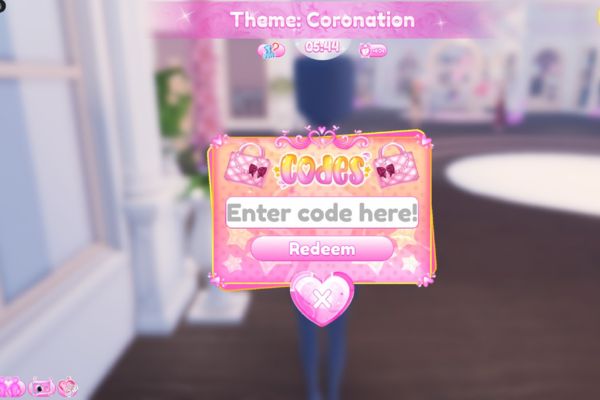 Comment utiliser les codes dans Dress to Impress