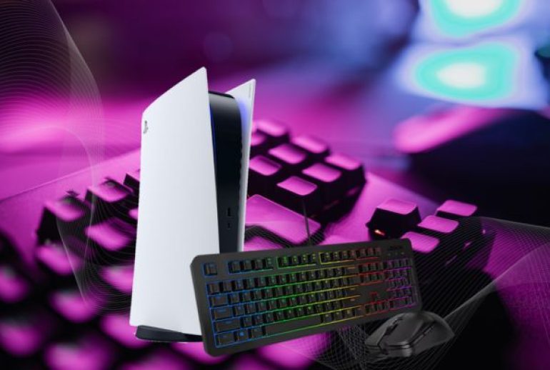 clavier souris ps5