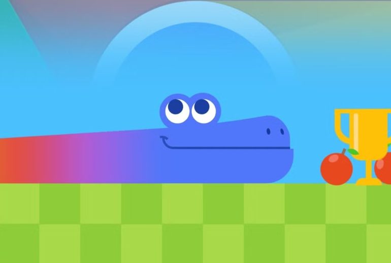 jeu google sur l'année du serpent